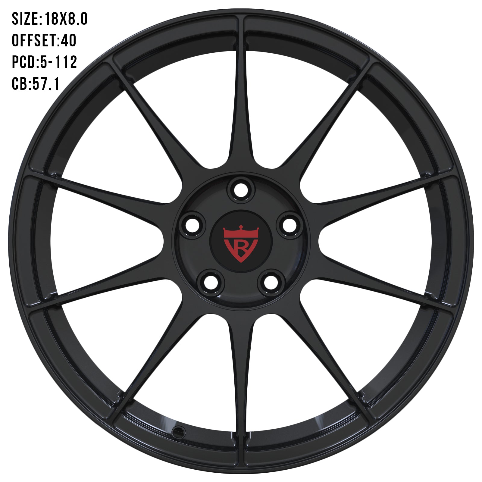 VW GOLF DZ-186 FORGED WHEELS SERIES: RV-MV186 - RVRN WHEELS