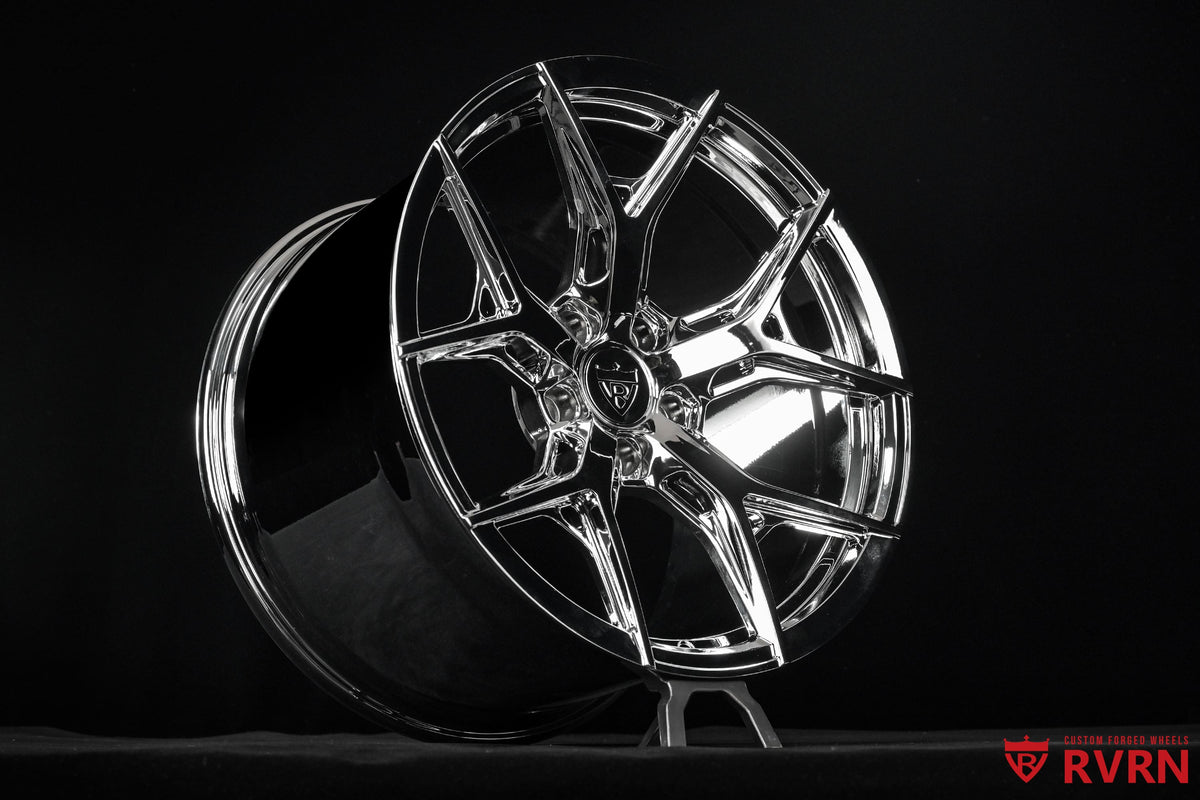 1968 Camaro SS Chrome Wheels: RV-MJ25