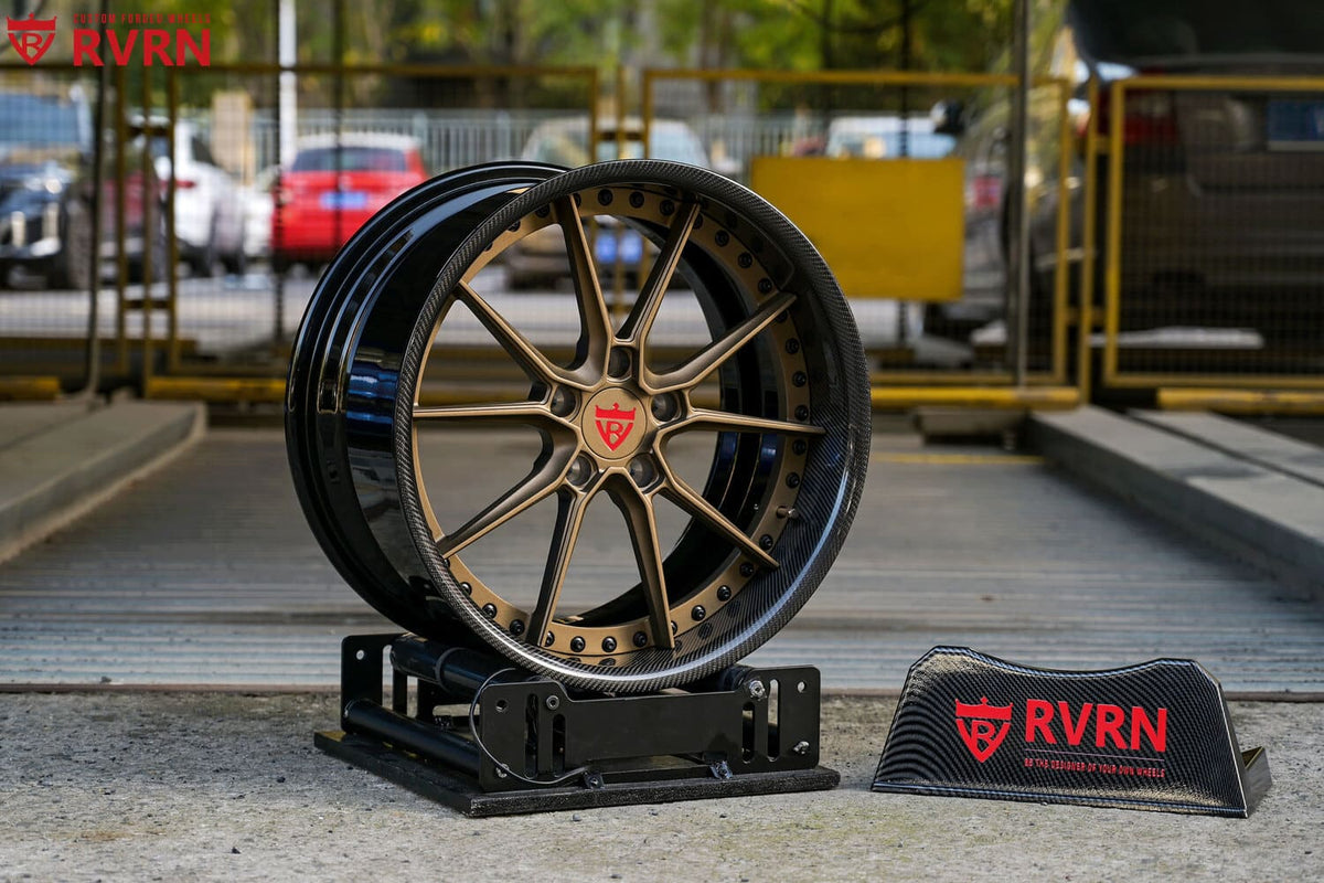 1989 Toyota Pickup Custom Deep Dish Matte Bronze Forged Wheels: RV-DB082