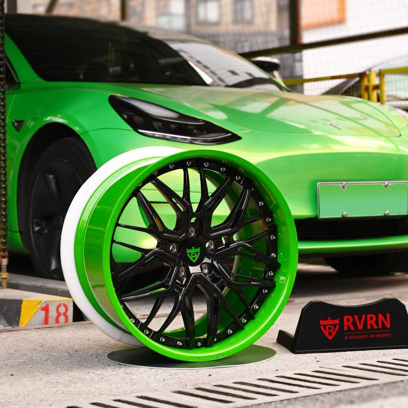 2007 Lamborghini Gallardo Spyder Custom Forged Wheels: RV-T081 Series