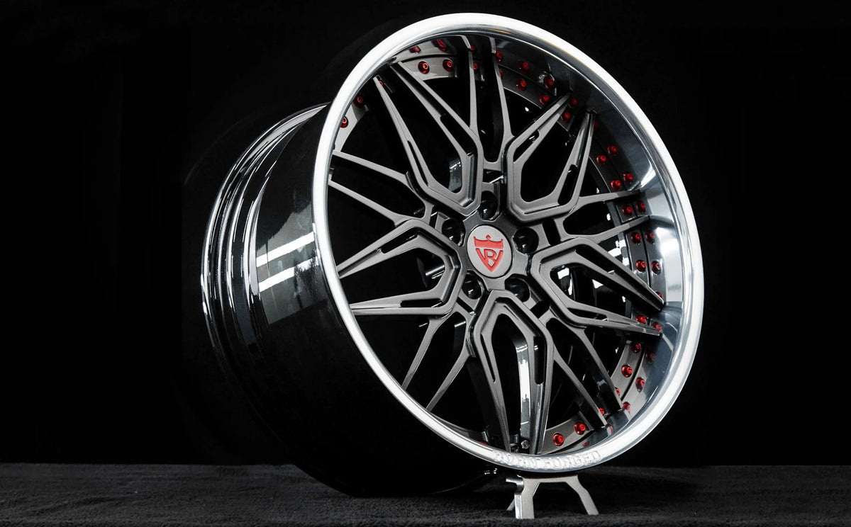 2010 DODGE CHALLENGER SRT8 CUSTOM FORGED WHEELS: RV-T081
