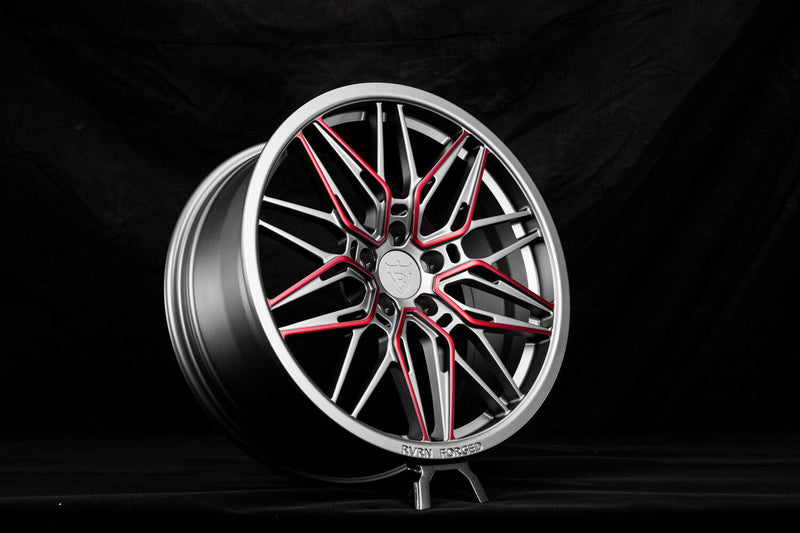 2012 AUdi Q5 Sport Custom Matte Gunmetal Forged Wheels: RV-MS808