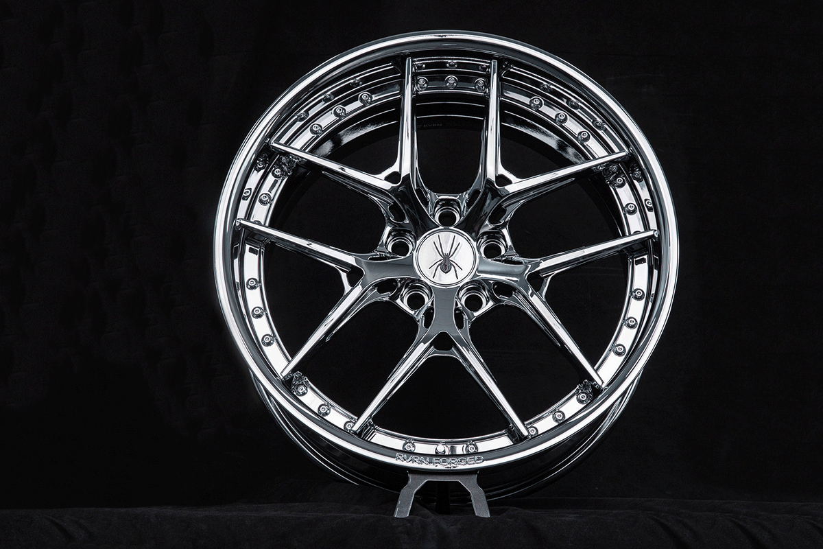 2012 Chevy Camaro SS Custom Deep Dish Chrome Forged Wheels: RV-DR08D