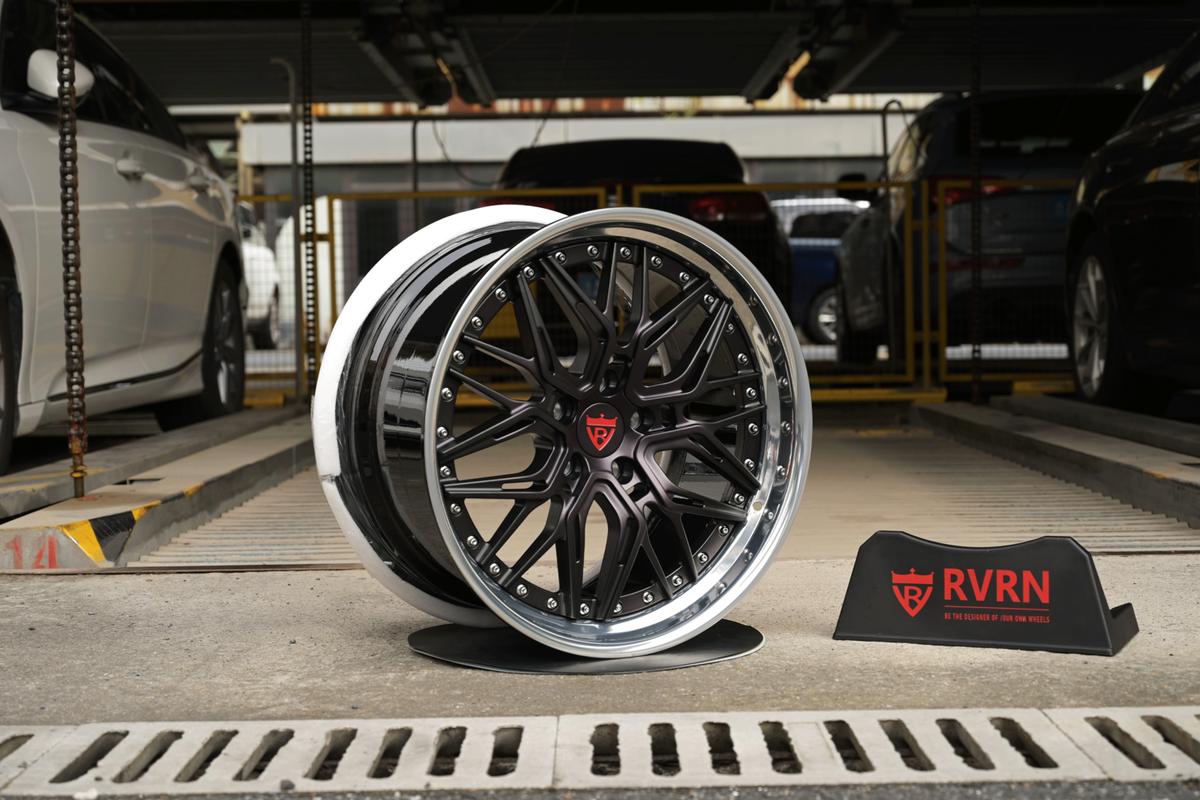 2015 Chevy Camaro 2SS Custom Black & Purple Forged Wheels: RV-T081