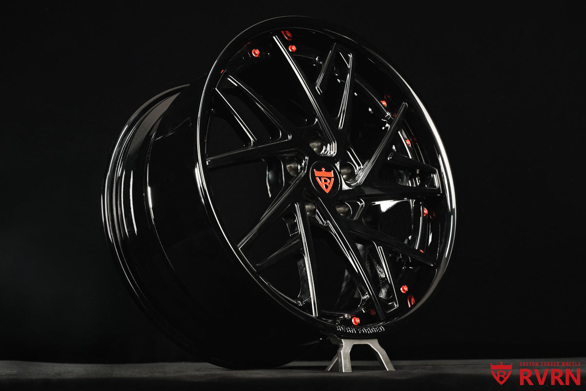 2016 Porsche Panamera Edition Gloss Black Wheels: RV-DS74