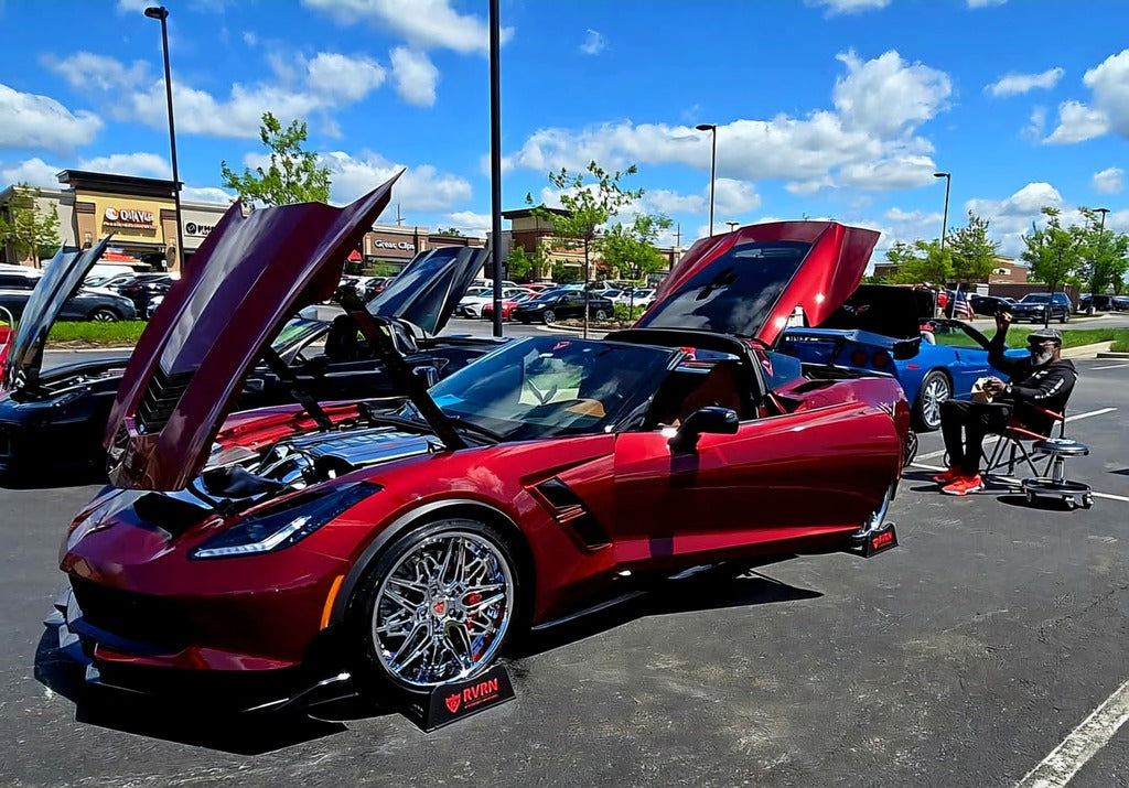 2017 CORVETTE C7 Grand Sport 3LT Custom Chrome Forged Wheels: RVRN RM-01