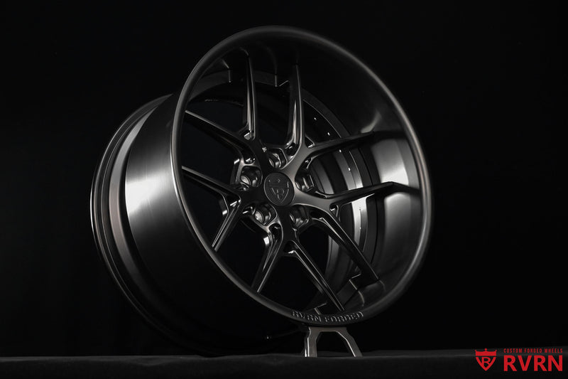 2017 Dodge Challenger R/T Scat Pack Matte Black Wheels: RV-DR08D