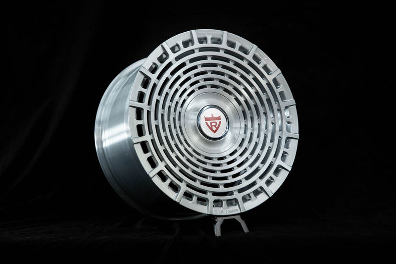2017 audi r8 Base Custom Brushed Aluminum Forged Wheels: RV-MD02