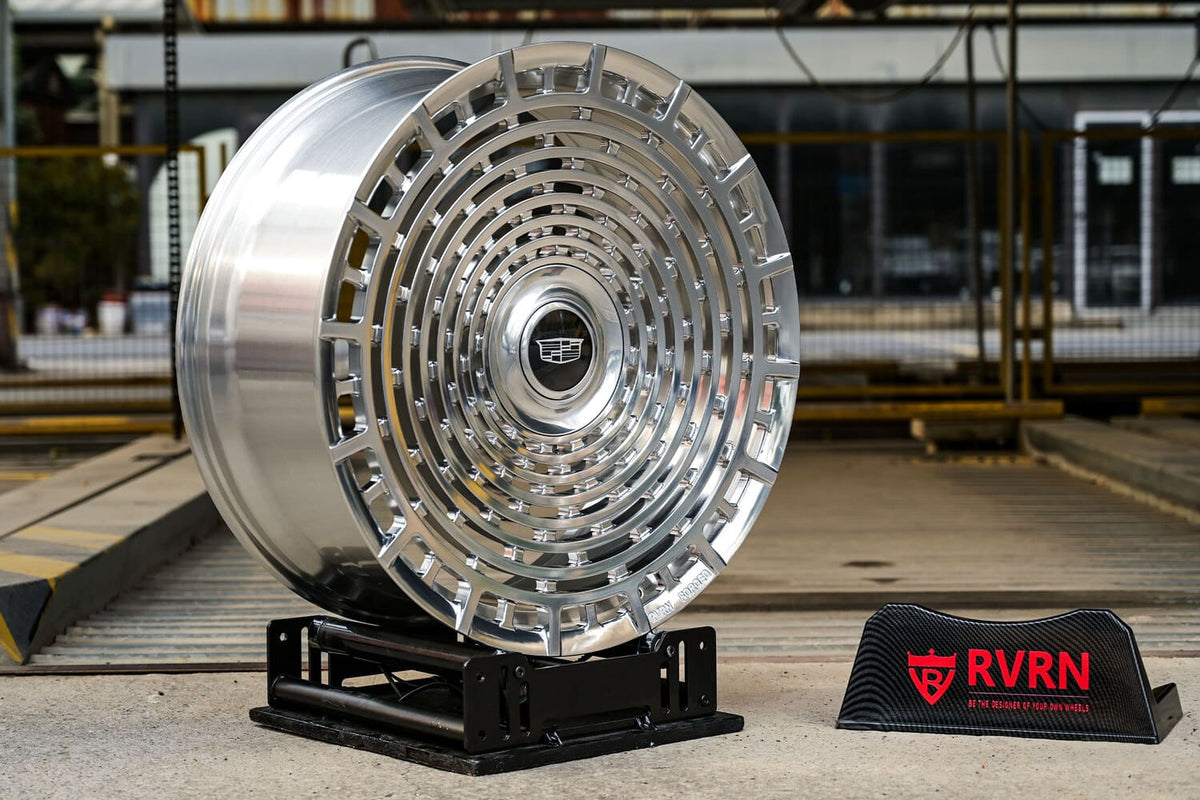 2019 Cadillac CT6 Custom Brushed Aluminum Forged Wheels: RV-MD02