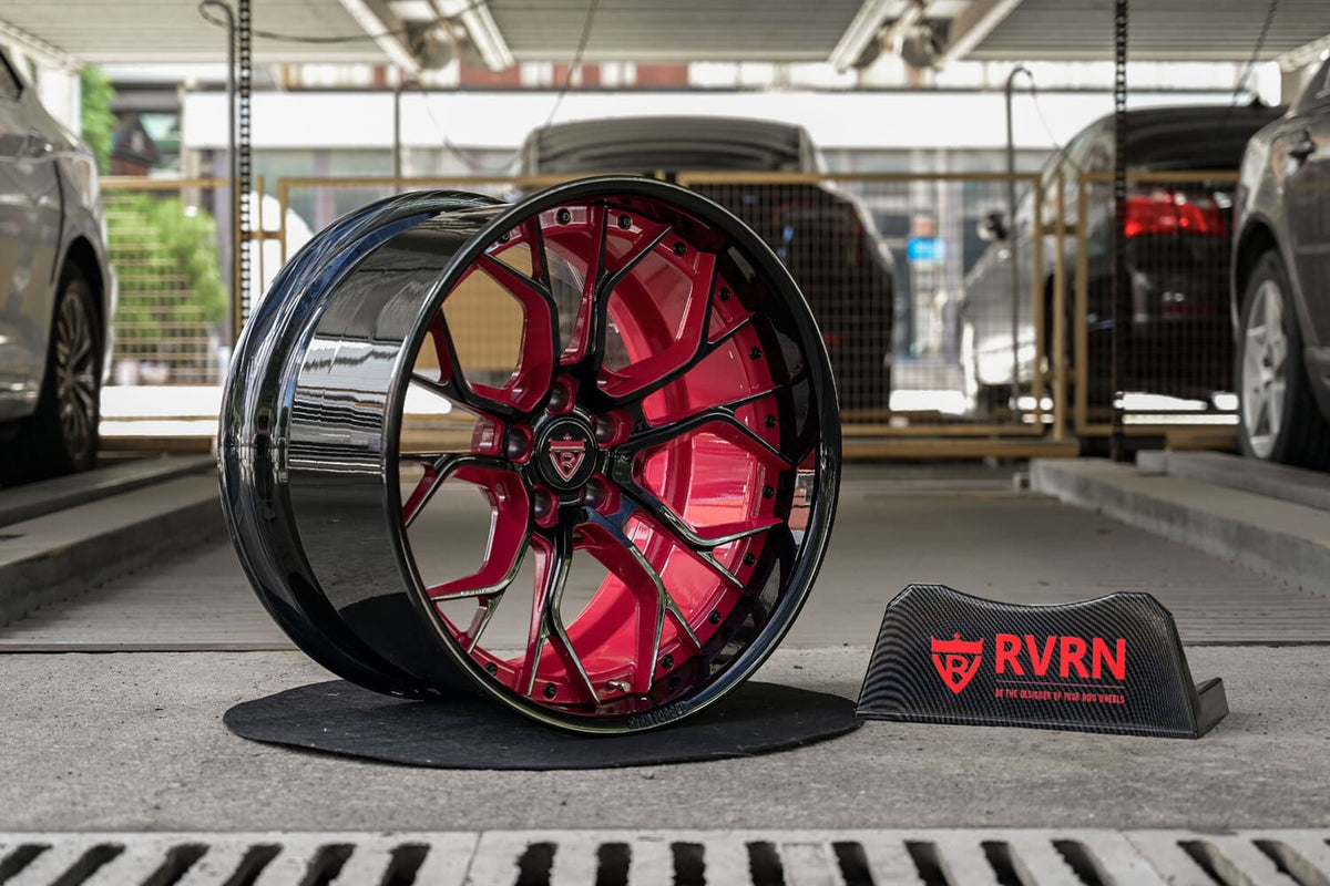 2021 Dodge Charger Widebody Custom Deep Dish Custom Made Pink Forged Wheels: RV-DR16