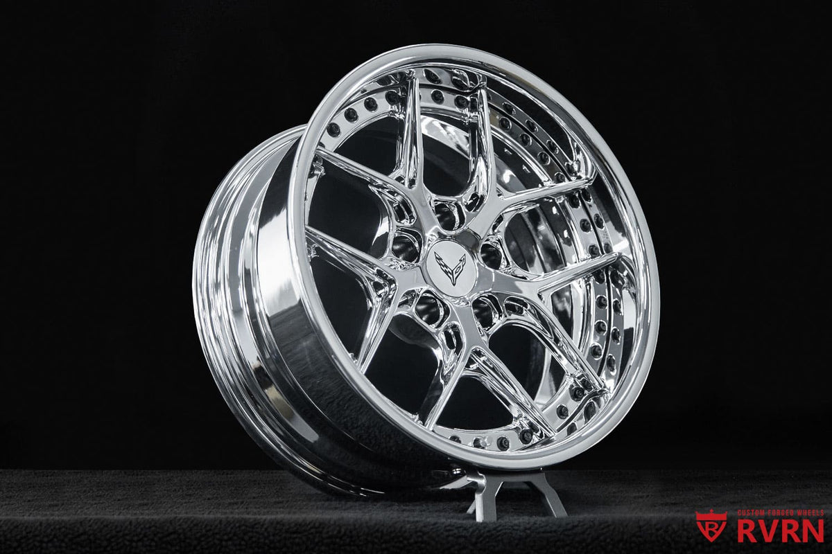 2022 Corvette C8 Z51 Chrome Wheels: RV-DV03