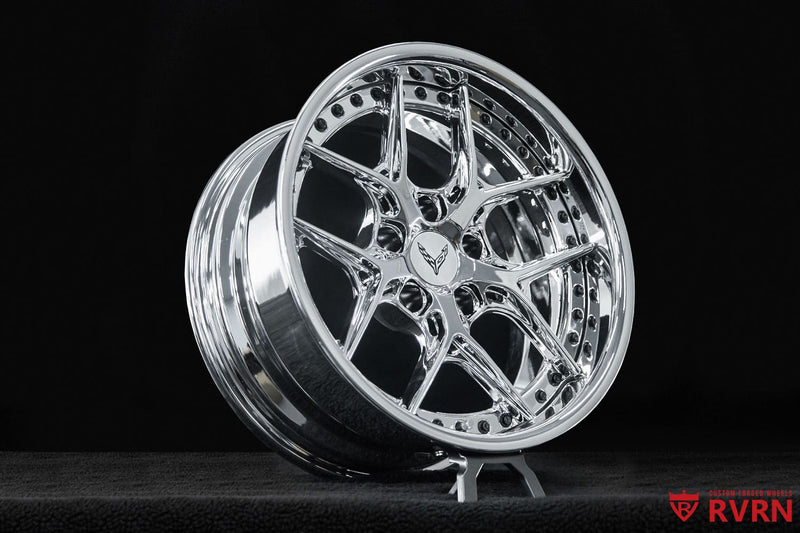 2022 Corvette C8 Z51 Chrome Wheels: RV-DV03
