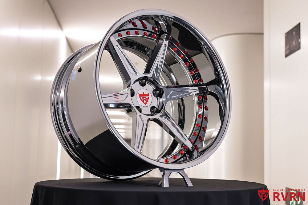 2023 MUSTANG GT WIDEBODY Chrome Wheels :RV-DC19