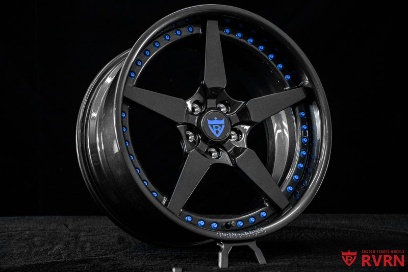 2024 Ford Mustang Dark Horse Gloss Gunmetal Wheels: RV-DF14