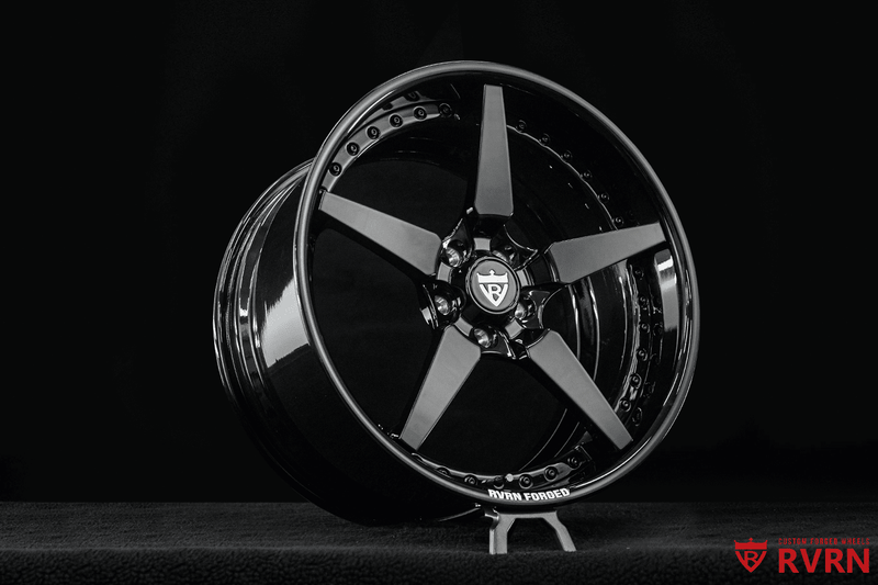 2024 Ford Mustang GT Gloss Black Wheels : RV-DF14