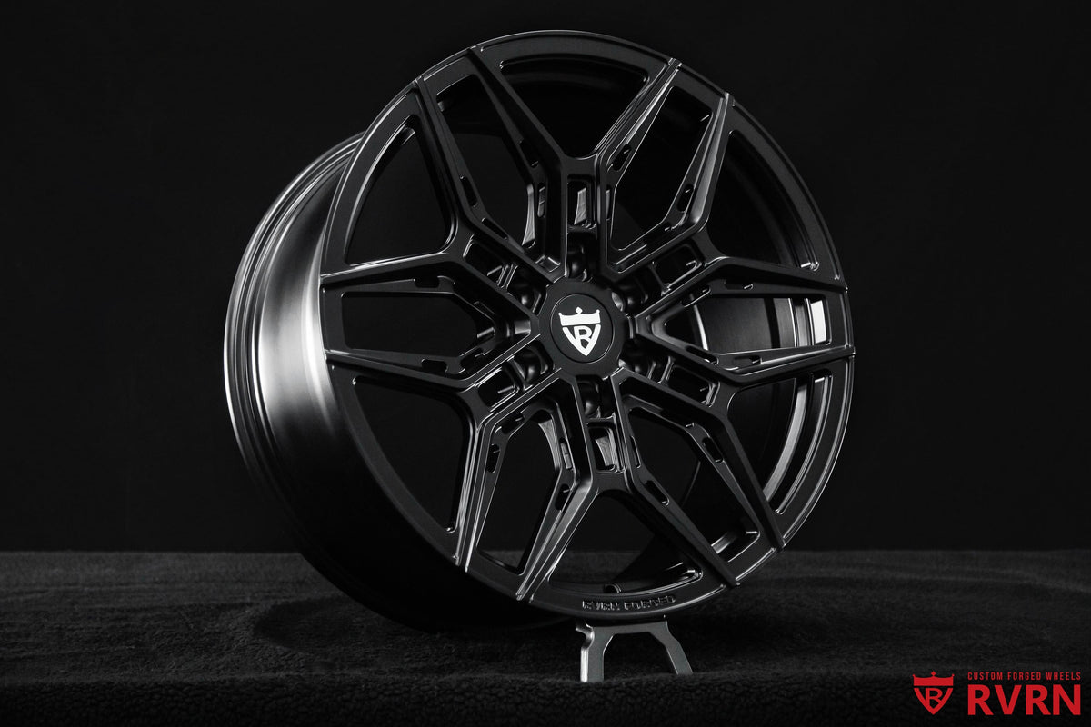 Design your own forged Cadillac wheels with RVRN RV-MR616, customized sizing, finish, and fitment options for unique vehicle builds.