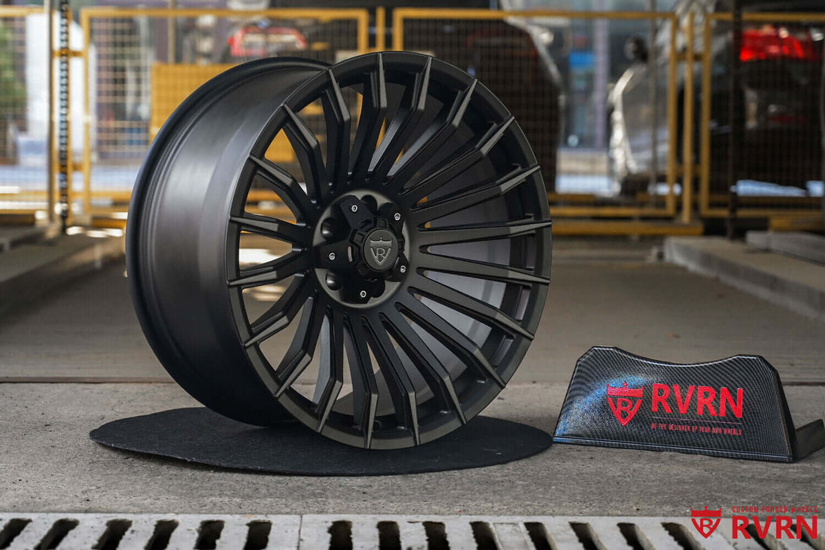 2025 Land Rover Defender Custom Concave Black & Gunmetal Forged Wheels: RT-02M