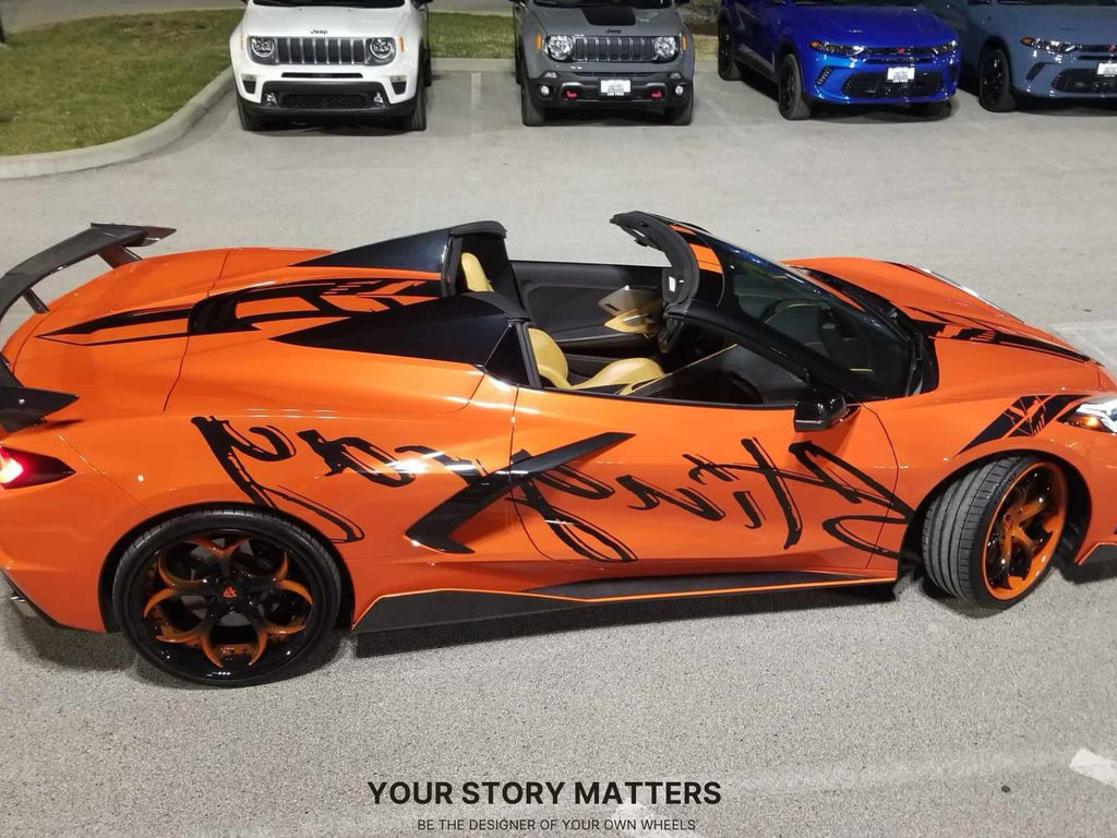 2021 Corvette C8 Z51 on RVRN Custom Wheels RV-DS016