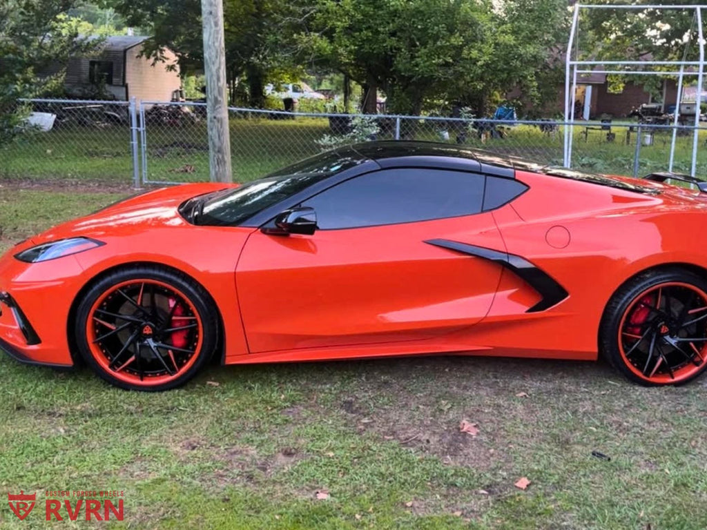 2021 Corvette C8 Stingray on RVRN Custom Wheels RV-DS74