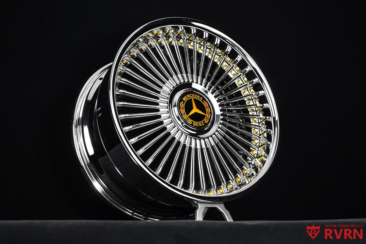 2011 Mercedes E350 W212 Multi-spoke Chrome Wheels: RV- DM05