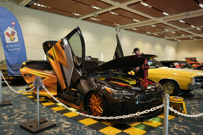 2020 Kia Stinger GT1 on RVRN Custom Wheels RV-T081