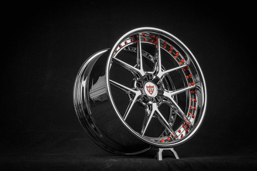 2020 Ford Mustang Shelby GT500 Deep Dish Chrome Wheels: RV-DR08D