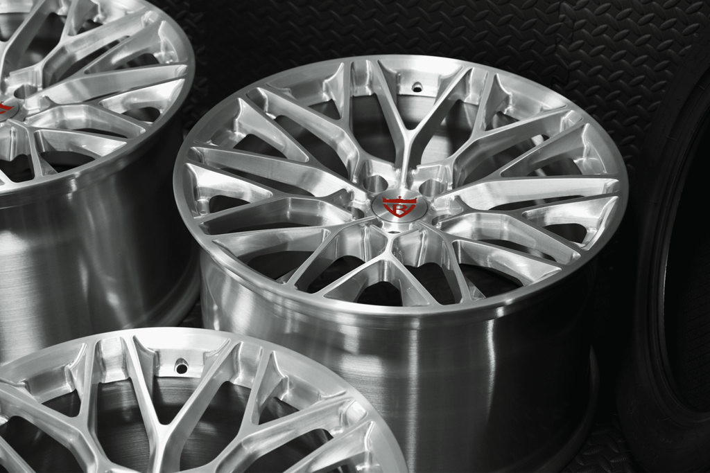 Corvette C7 Z06 Custom Brushed Aluminum Wheels: RV-MP184