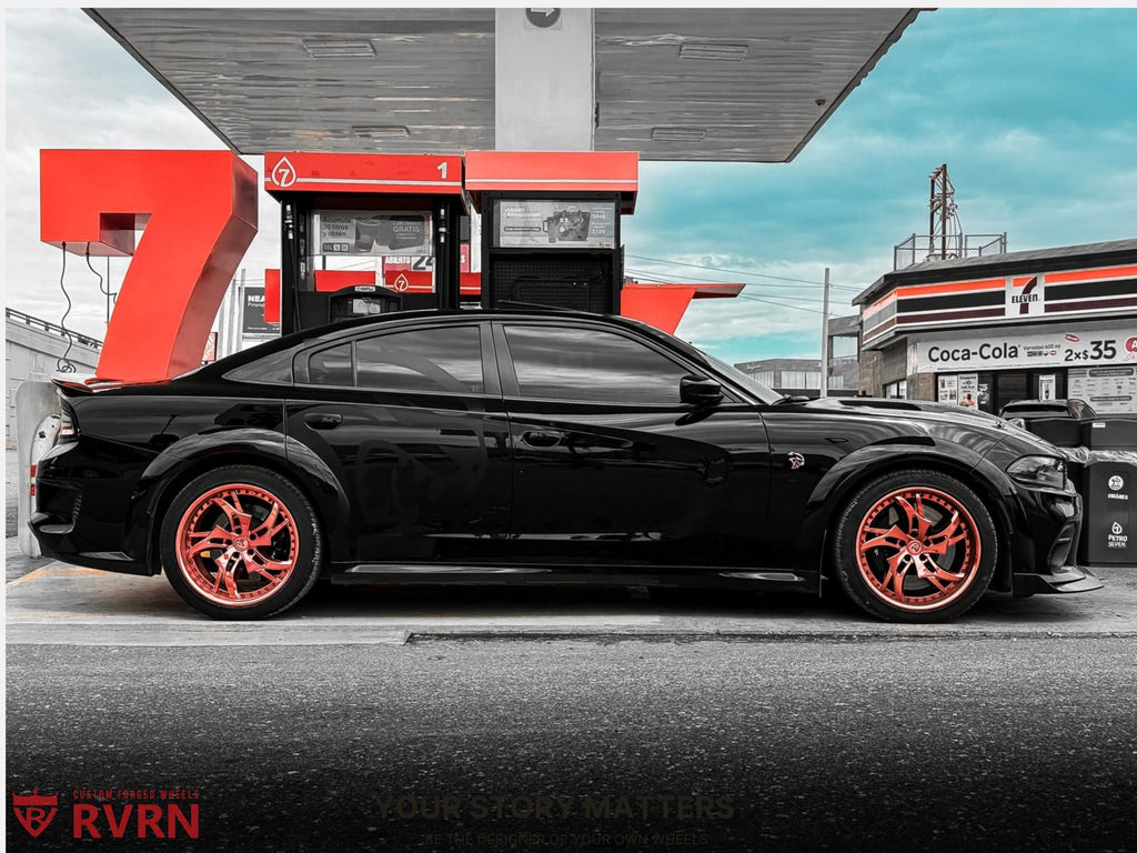 2023 Dodge Charger Redeye Widebody on RVRN Forged Rose Gold RV-DC39