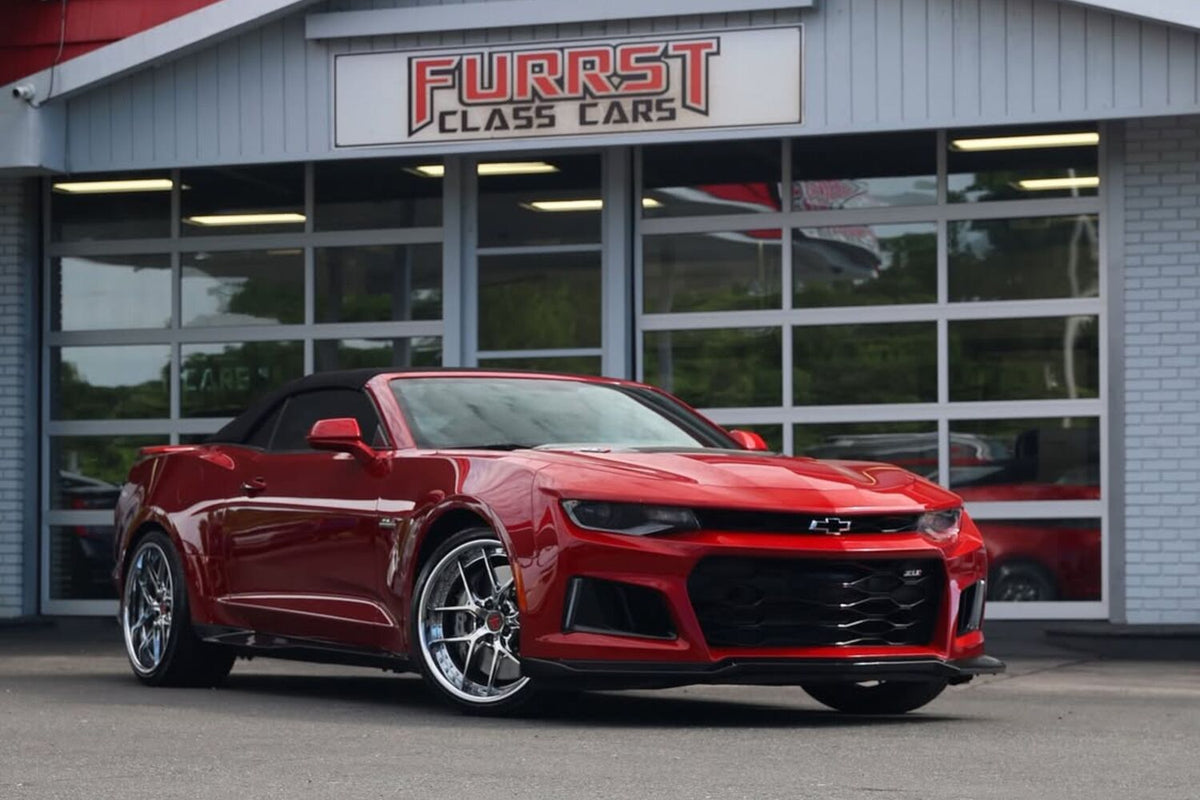 2019 Chevy Camaro Zl1 Custom Deep Dish Chrome Forged Wheels: RV-DR08