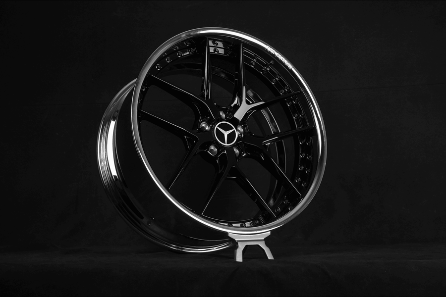 2022 Mercedes S500 on 21 inch RVRN RV-DR08D forged wheels