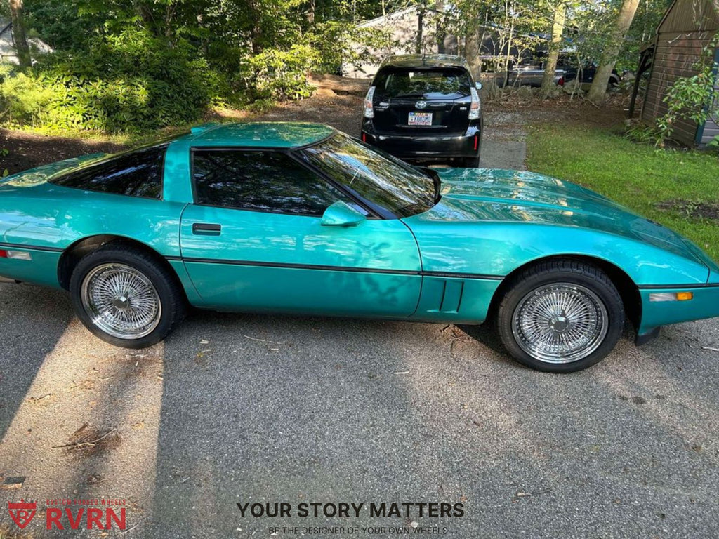 1990 Corvette C4 on RVRN Forged Wire Wheels DR90
