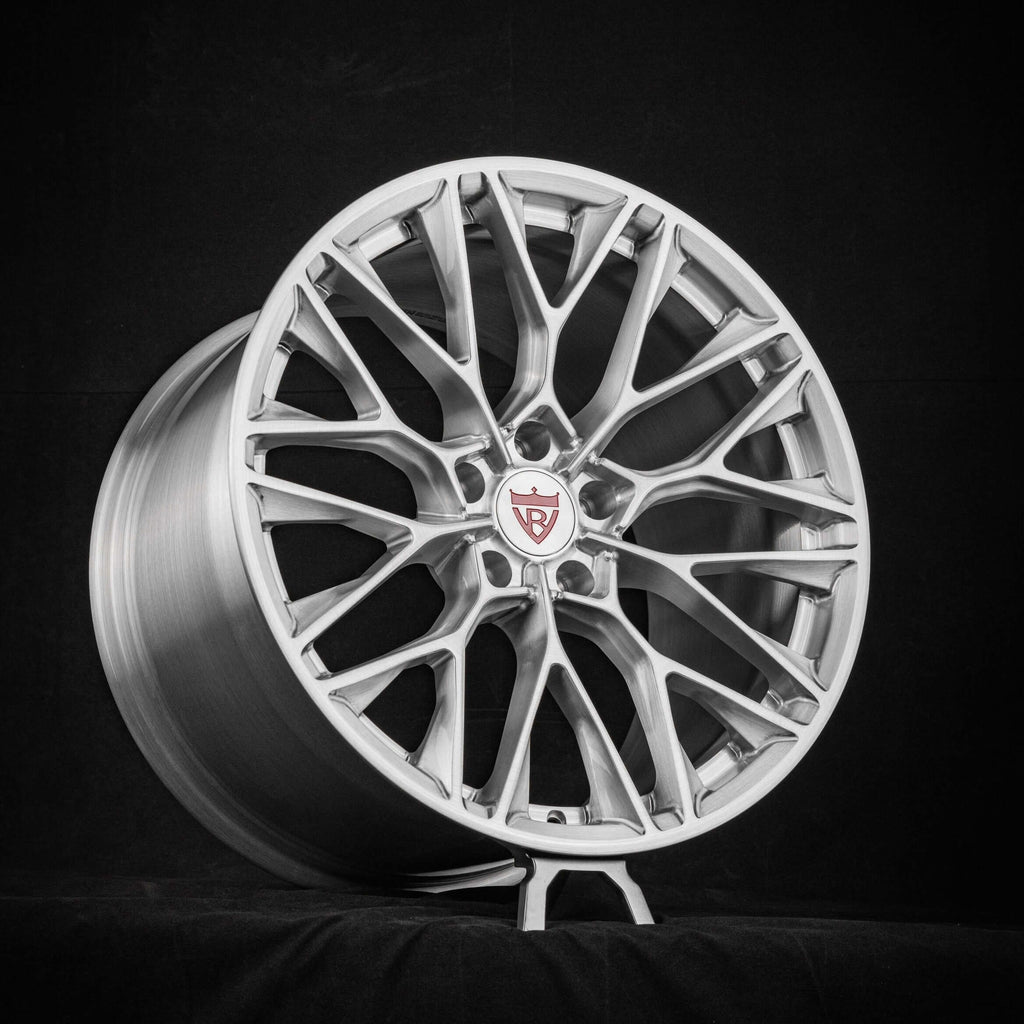 Corvette C7 Z06 Custom Brushed Aluminum Wheels: RV-MP184