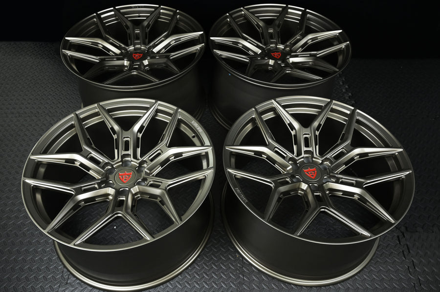 2018 GMC Canyon Denali .3.6L Matte Bronze Wheels : RV-MR616 custom forged wheels in matte bronze finish.