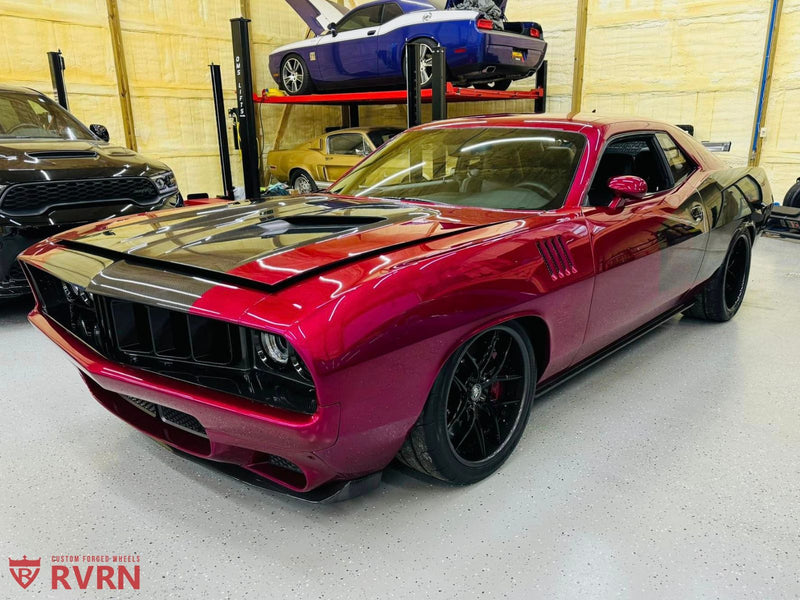2020 Dodge Challenger SRT Hellcat Redeye on RVRN Forged RV-DR08D with custom forged wheels in vehicle gallery.
