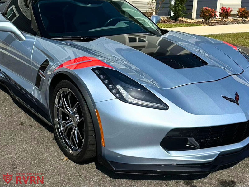 2017 Corvette C7 Grand Sport on RVRN Forged RV-MR05 showcasing custom forged wheels and real fitment.