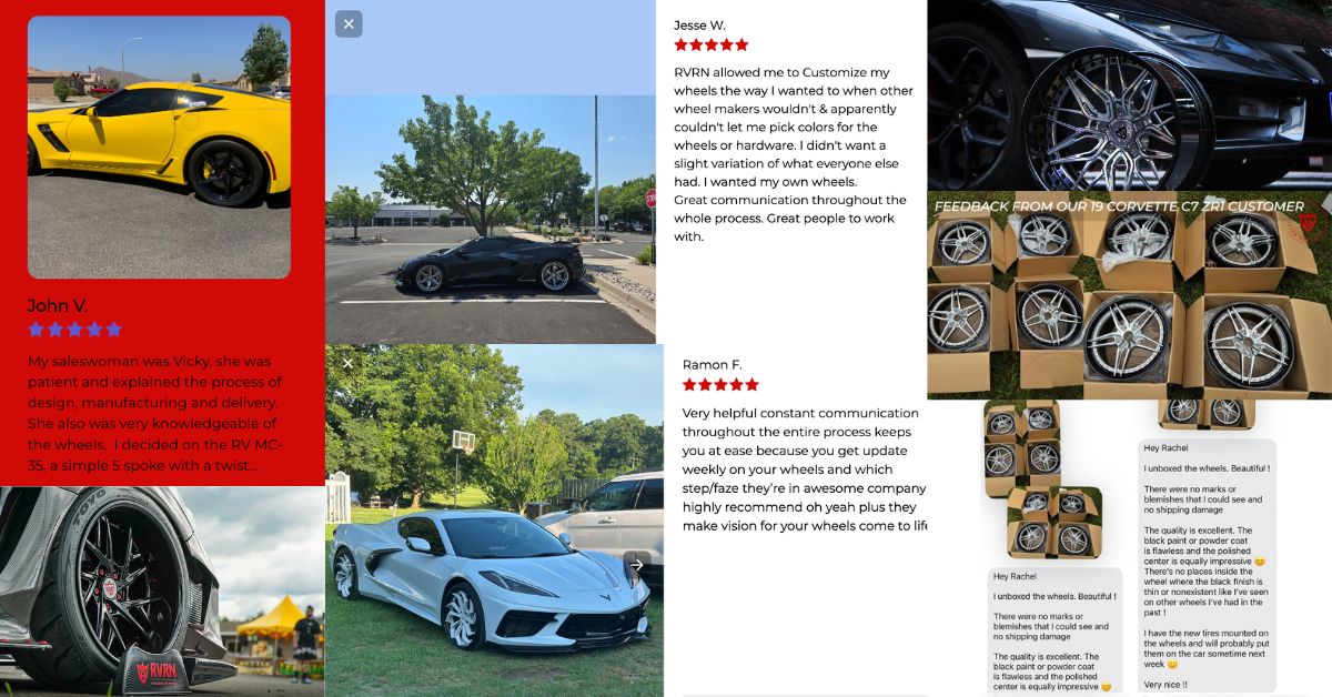 Check Real RVRN Custom Forged Wheels Reviews and See What They Are Saying.