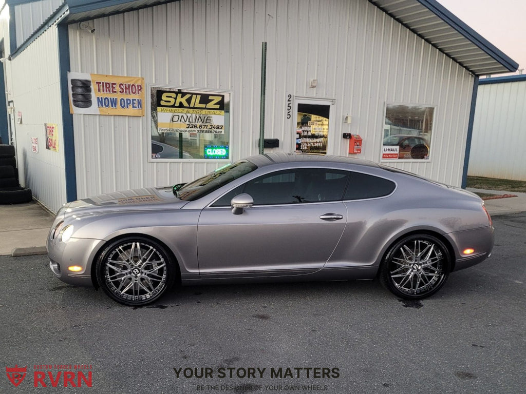 2006 Bentley Continental GT on RVRN Custom Forged Wheels RV-T081