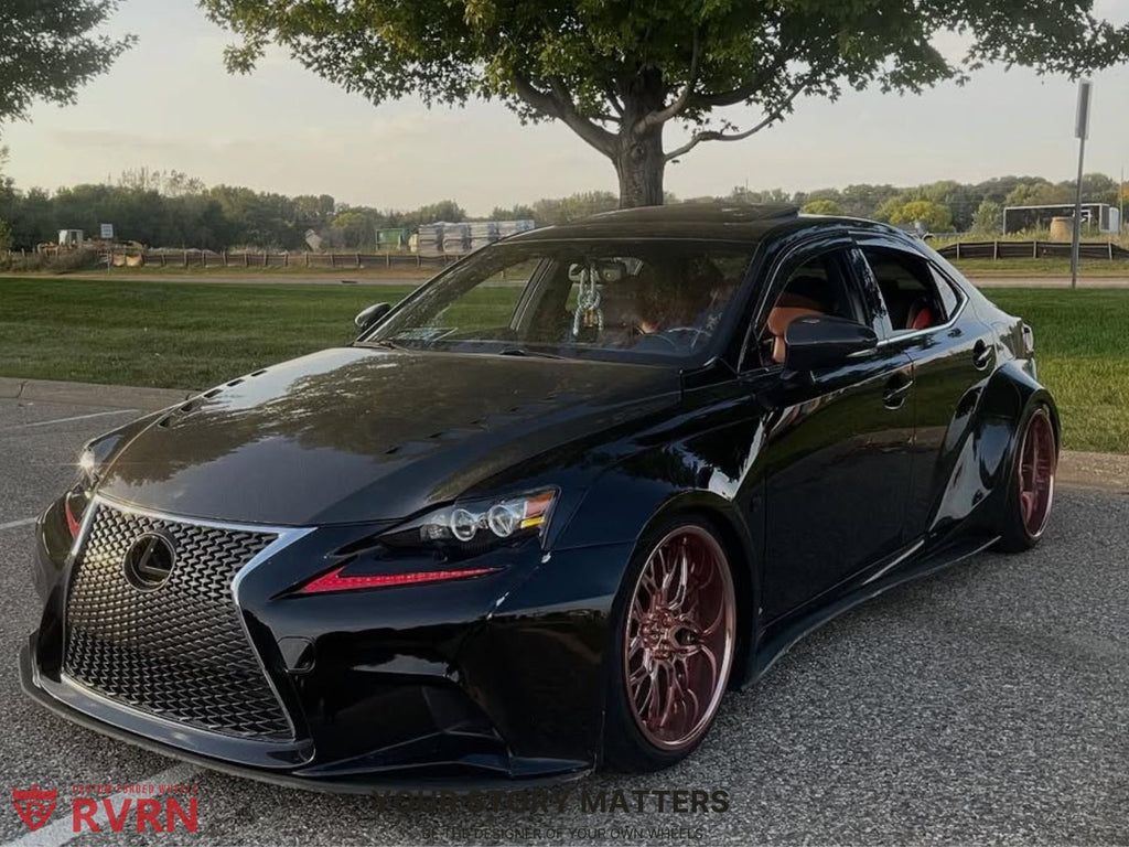 2014 Lexus IS350 on RVRN Custom Forged Wheels RV-T081