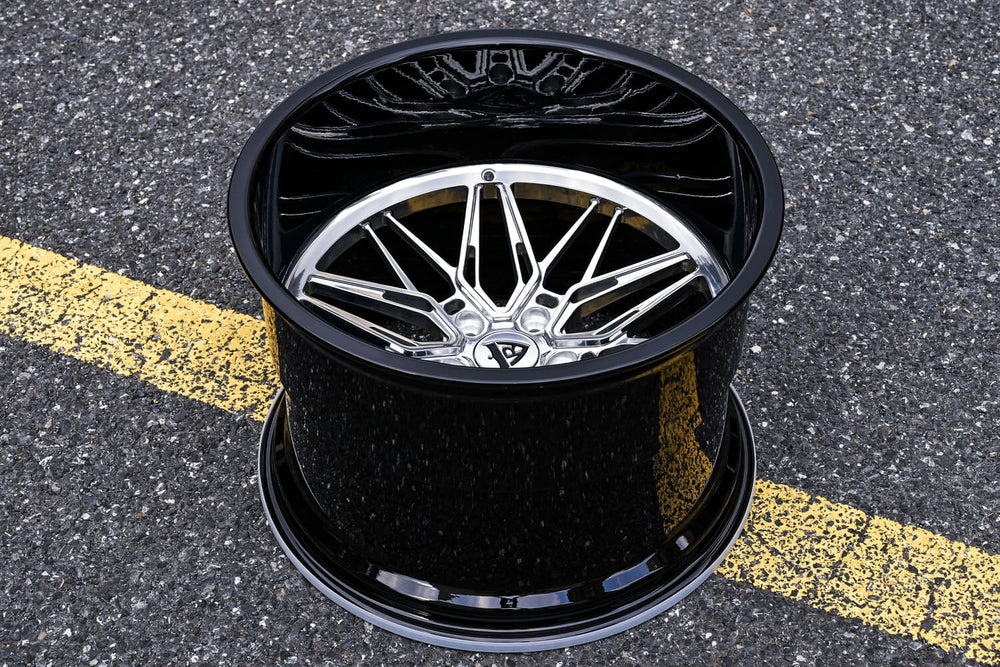 RVRN RV-T081 2-piece forged wheels for vintage Chevrolet truck