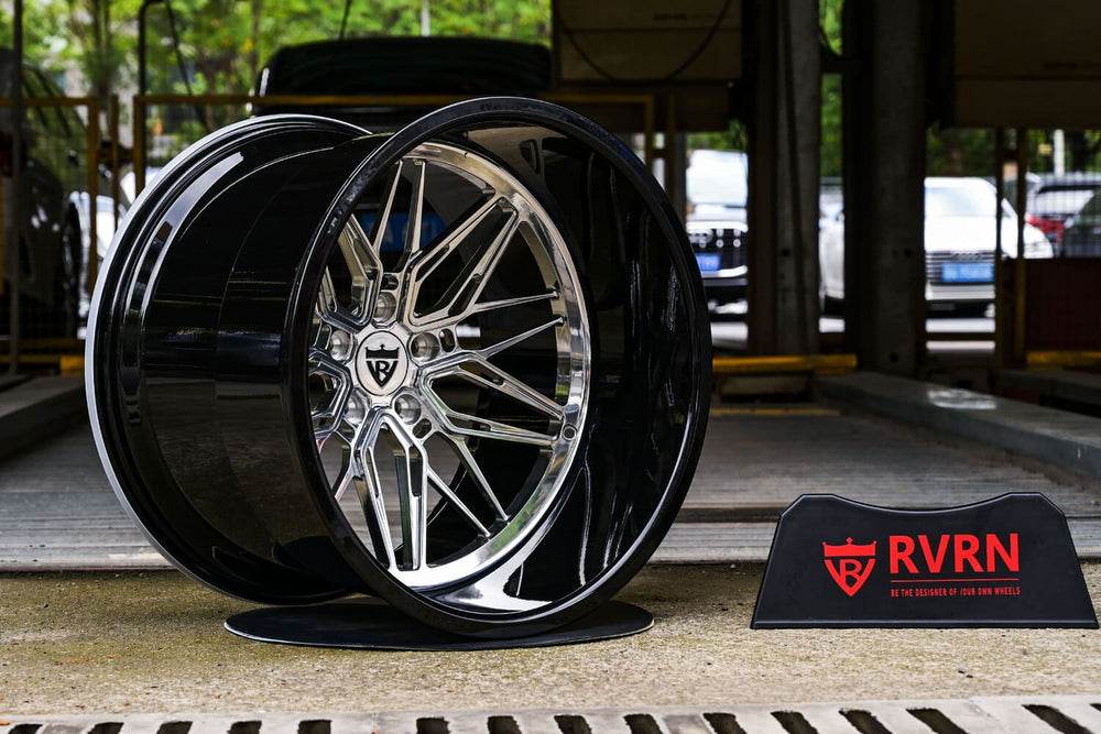 18 inch front deep dish custom wheels for 1951 Chevy truck