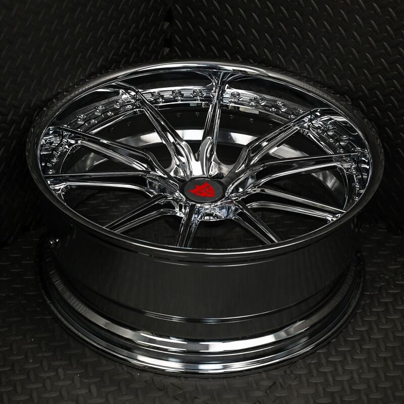 Apache Red Rim 1958 Chevy Apache Pickup Custom 22in Deep Dish Wheels – RVRN WHEELS