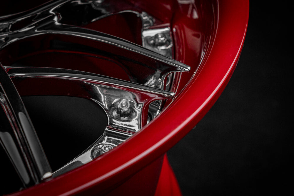 Classic car custom wheels – 18x9 setup for Galaxie