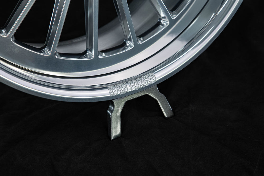 	Rear angle showcasing 20x9 custom wheel fitment