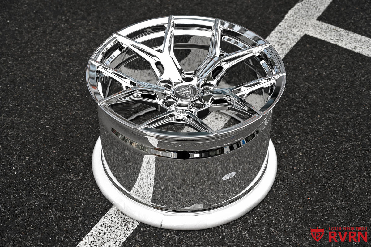 1968 Camaro SS Chrome Wheels: RV-MJ25