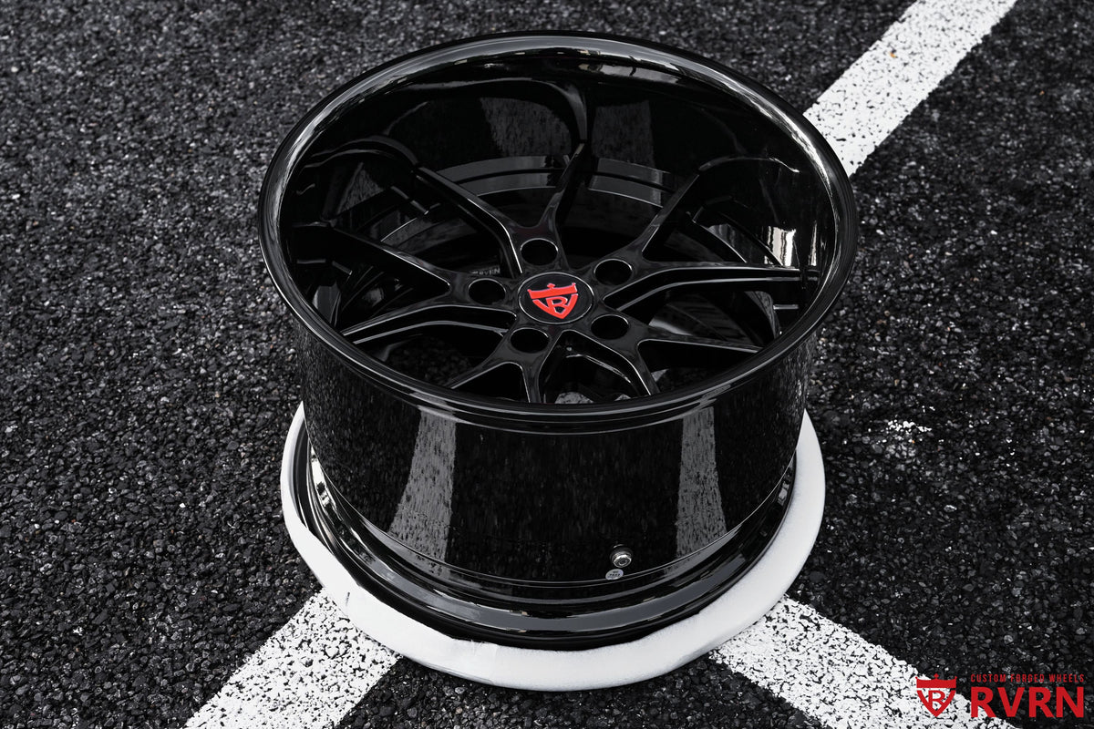 1968 Chevy Chevelle Gloss Black Wheels: RV-DC24