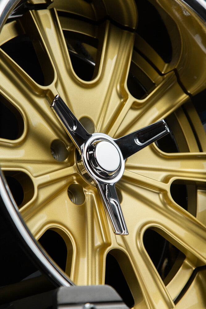 18x8 champagne gold front wheel for 1968 Dodge Charger