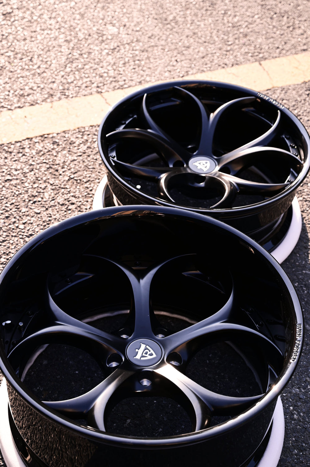 1969 Chevrolet Chevelle Malibu on RVRN RV-DS016 forged wheels in Glossy Black Barrel (photo 08)