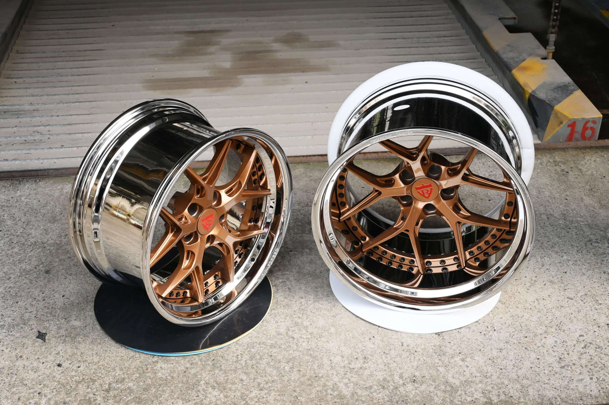 1970 Dodge Charger Wheels: Custom 18/19" Deep Dish Chrome Rims RV-DR08D