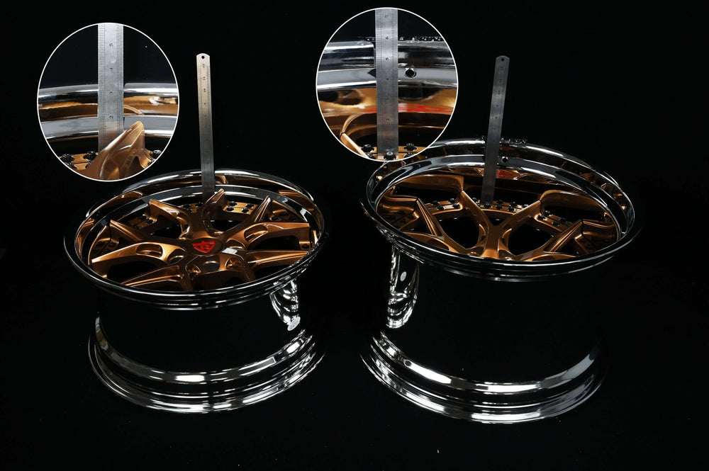 1970 Dodge Charger wheels colossal 19x12.5 negative offset deep dish rear wheel chrome barrel.