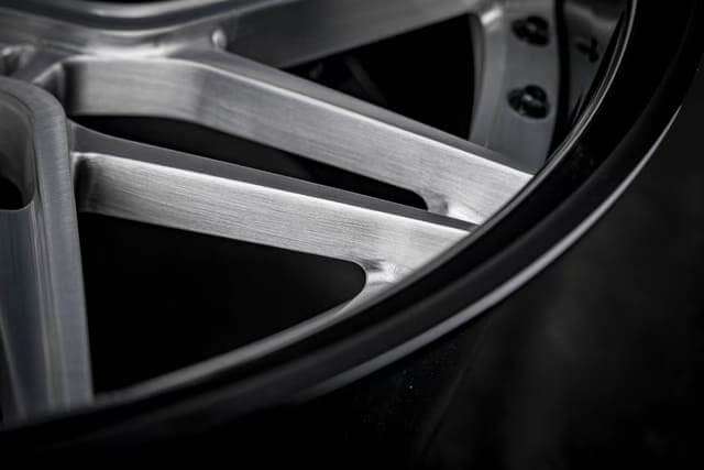 Brushed aluminum finish on RV-T081 wheels for 1980 Buick Regal